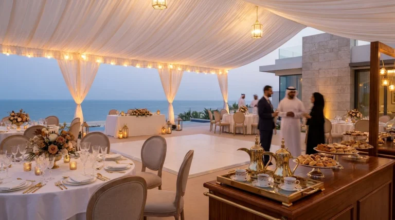 ضيافة المعازيم في الأعراس بالكويت